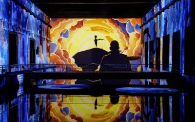 Le Petit Prince aux Bassins des Lumières de Bordeaux