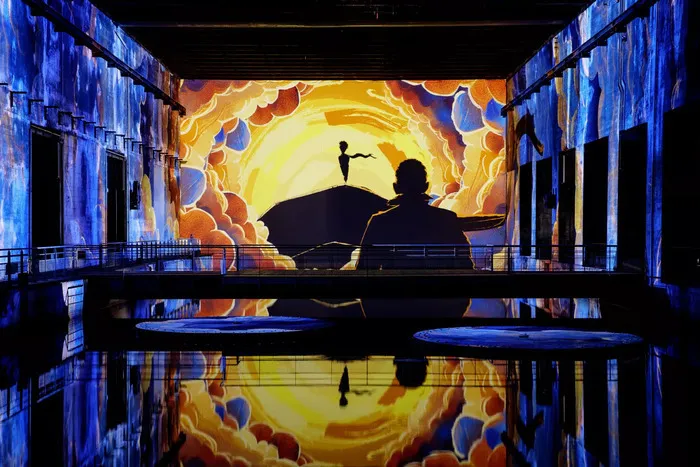 Le Petit Prince aux Bassins des Lumières de Bordeaux