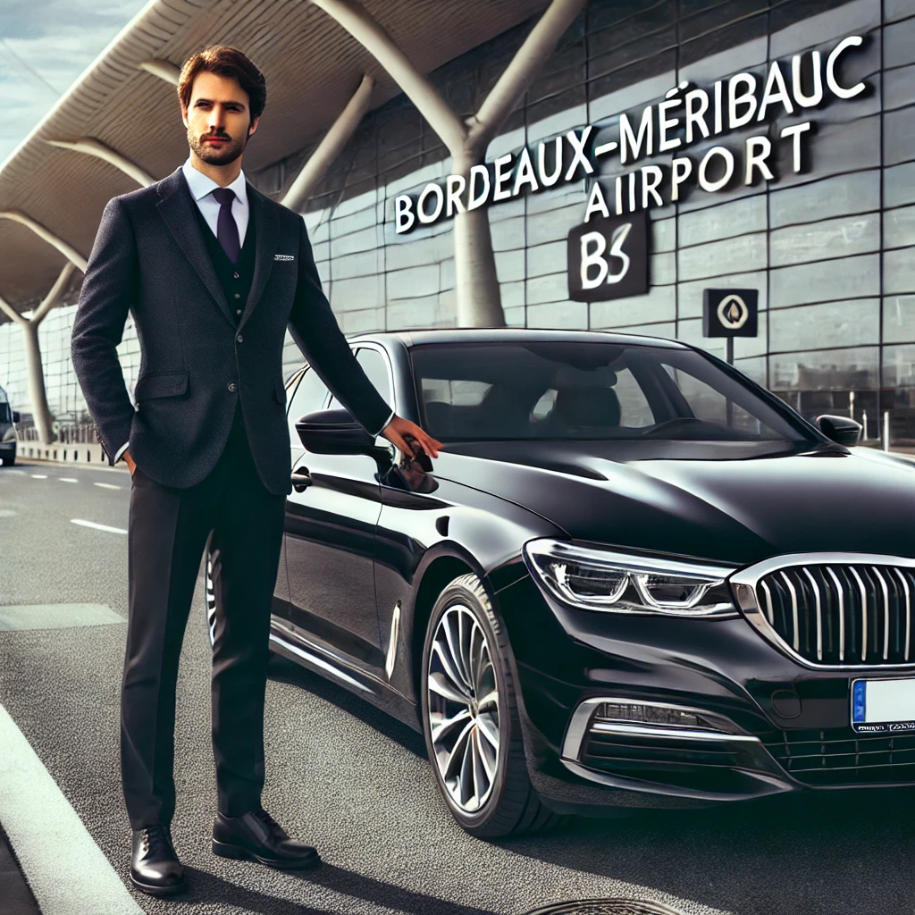 chauffeur privé à l'aéroport de Bordeaux-Mérignac,Chauffeur privé à Bordeaux, chauffeur privé bordeaux